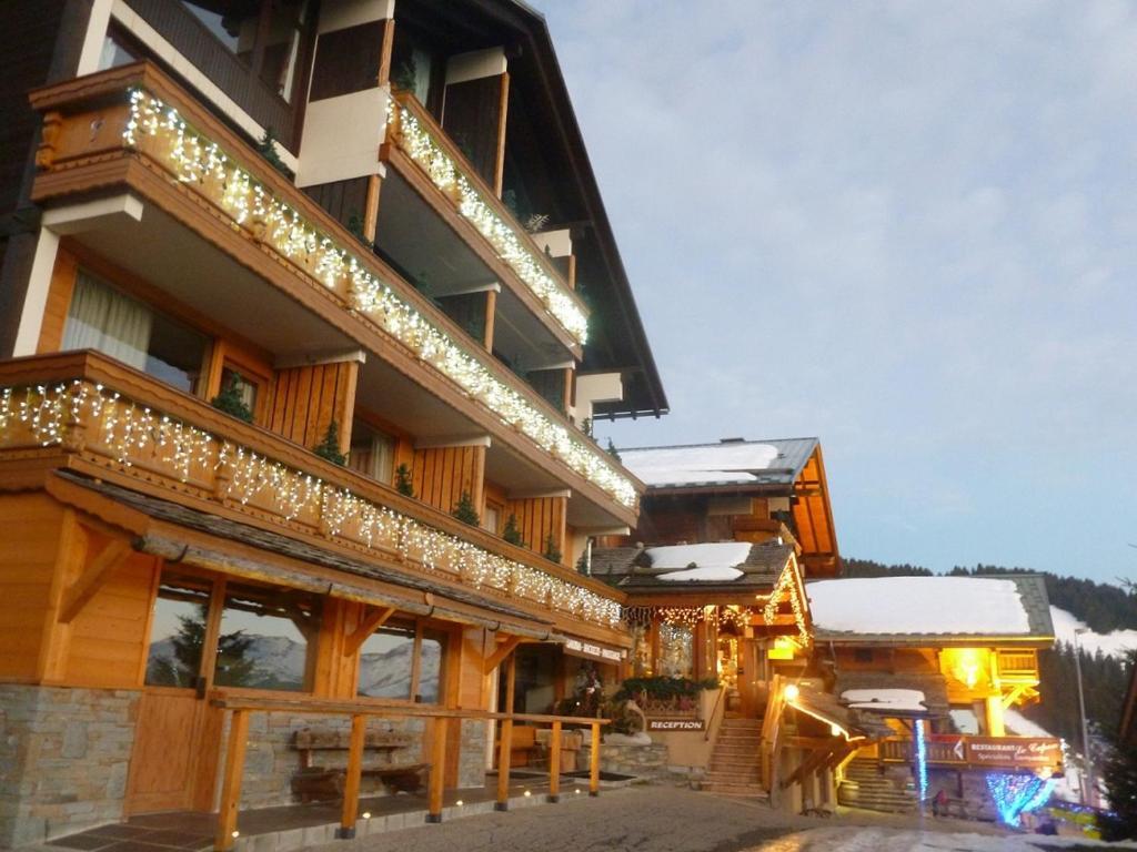 Hotel Le Very Les Saisies Exterior foto