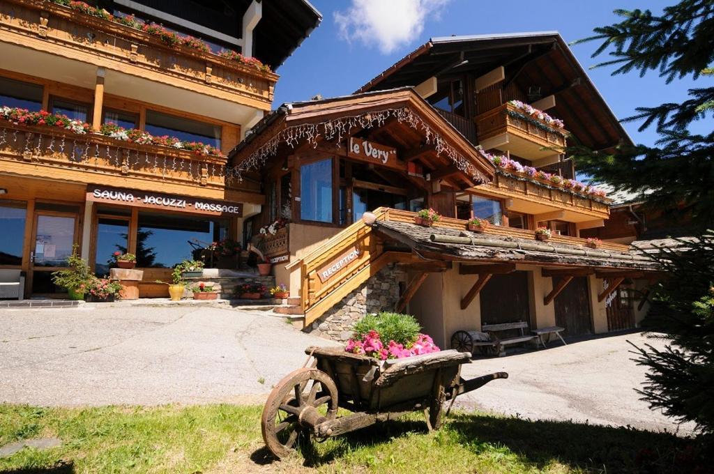 Hotel Le Very Les Saisies Exterior foto